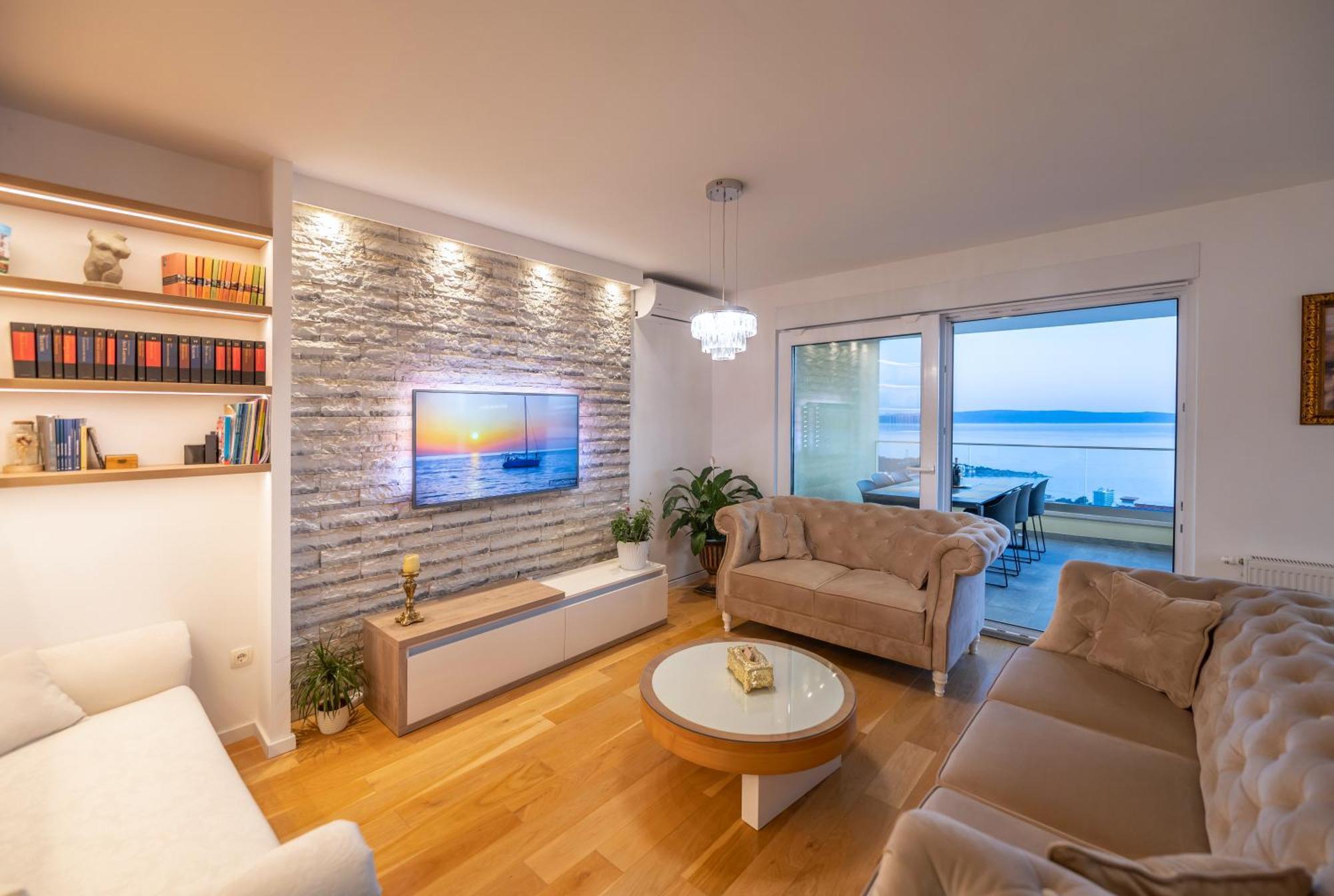 Penthouse Nikola Lejlighed Makarska Eksteriør billede