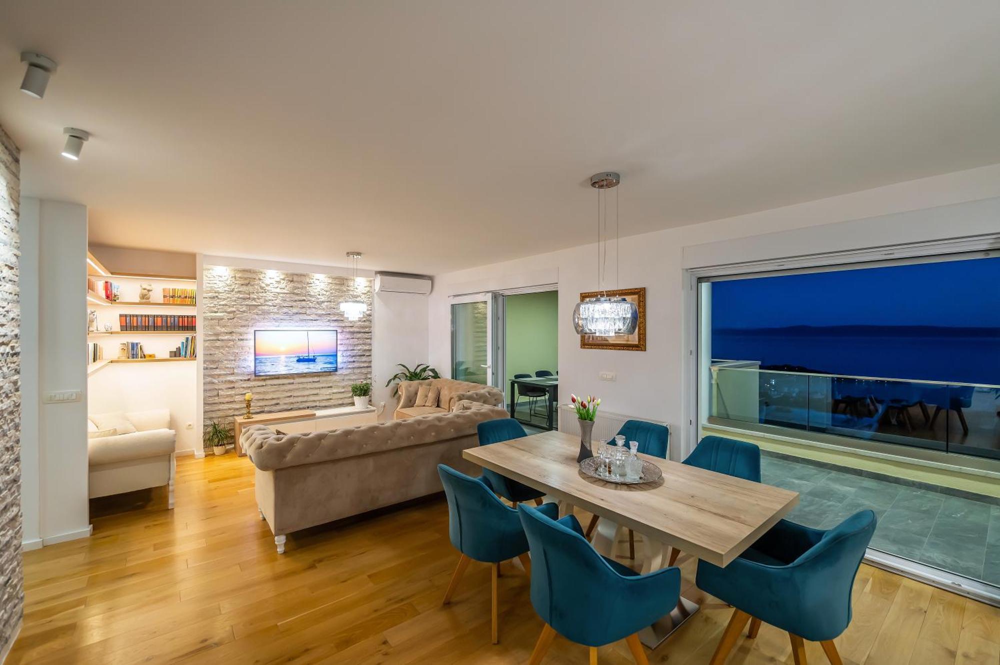 Penthouse Nikola Lejlighed Makarska Eksteriør billede